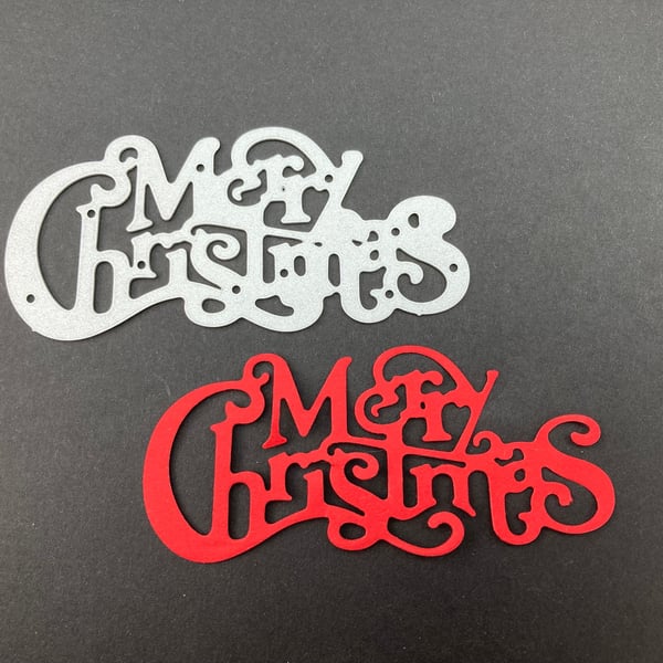 NEW Merry Christmas Craft Cutting Die