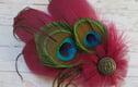Feather Hair and Hat Clips