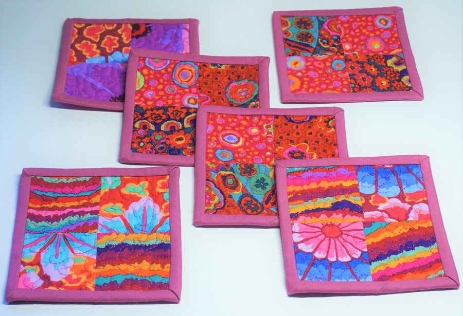 Patchwork Quilted Coasters
