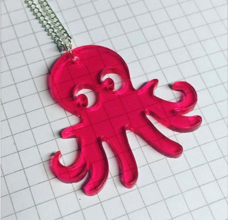 Octopus Necklace 