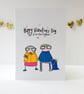 Let's grow old together Valentine's day card - Image 1