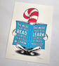 Dr.Seuss 'More!' A4 Hand Pulled Screen Print - Image 2
