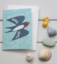 Swallow Wooden Hanging Decoration - Image 3