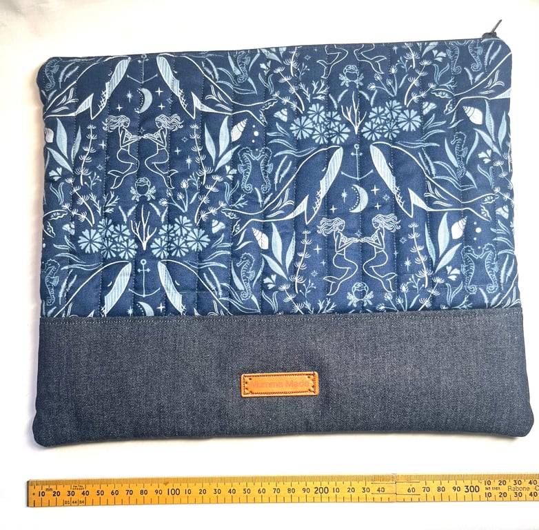Handmade Quilted Laptop Case 