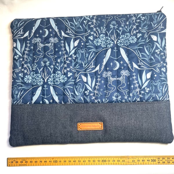 Handmade Quilted Laptop Case 