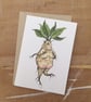 Mandrake Illustrated Card - Plant Folklore - Image 2