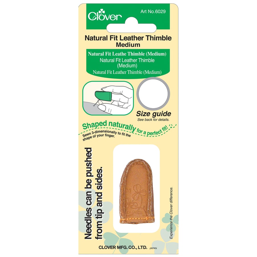 Clover Leather Thimble