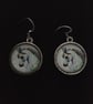 White Unicorn Earrings - Image 3