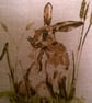 Hare Cushion Cover . - Image 4