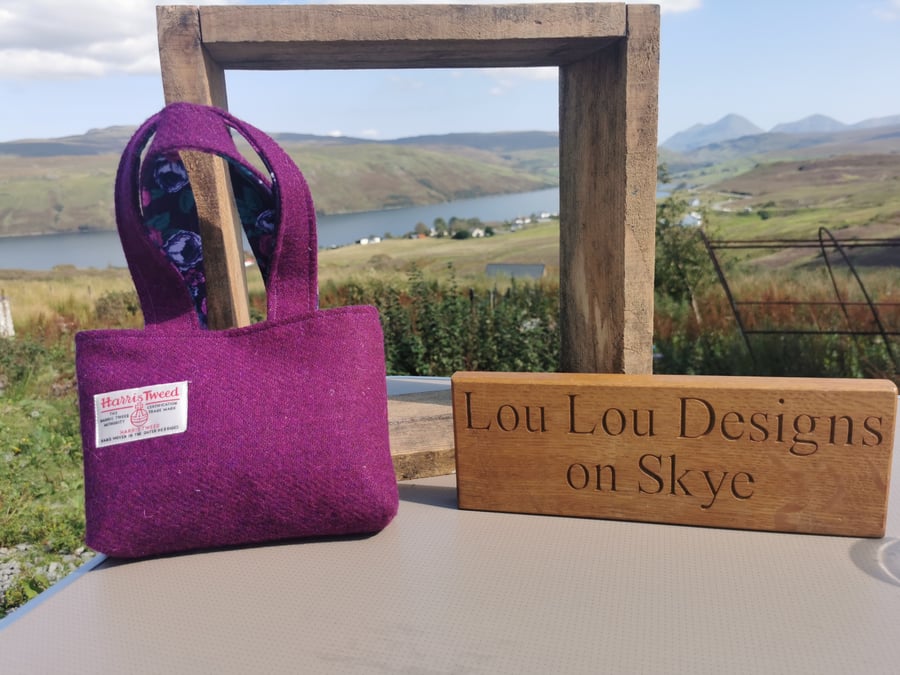 Harris Tweed Little Lady Bag