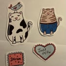 Just chill sticker set