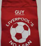 Liverpool no.1 fan - option to personalise. Medium adult apron with pocket  - Image 4