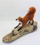 Needle Felted Fox