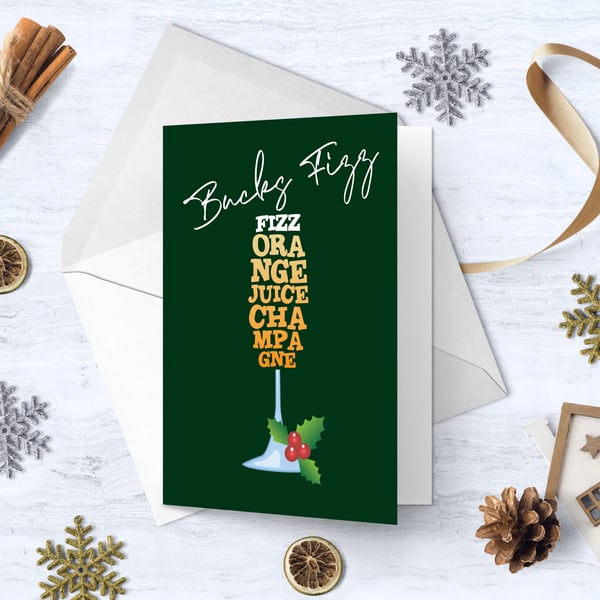 Bucks Fizz Christmas Card