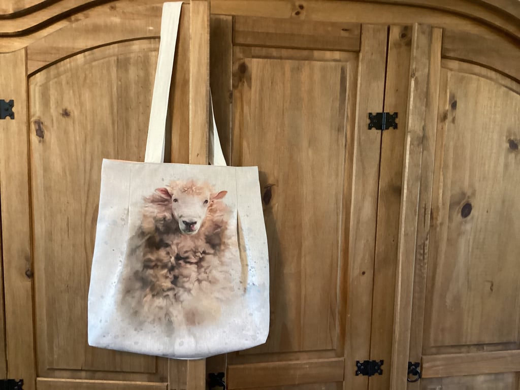 Cotton tote Sheep bag