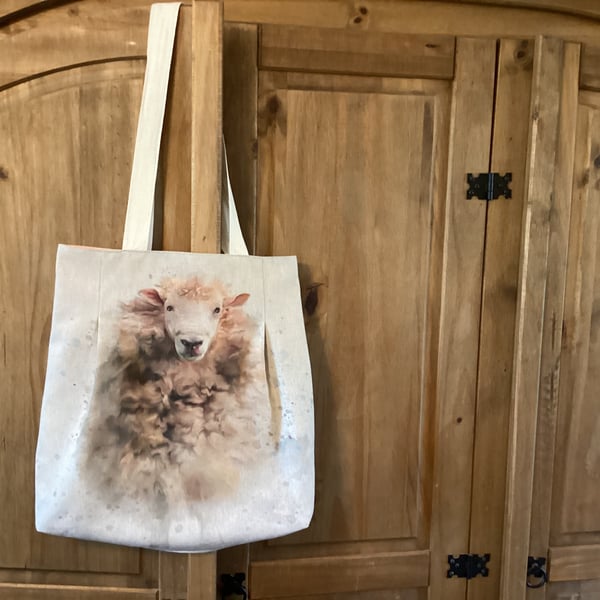 Cotton tote Sheep bag