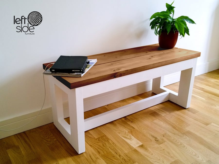 Wooden Entry Way Bench, Hallway Bench Seat, Shoe Bench Window Seat