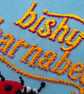 'Bishy Barnabee' Hand Embroidered Ladybird Wall Art - 4 Inch - Image 3