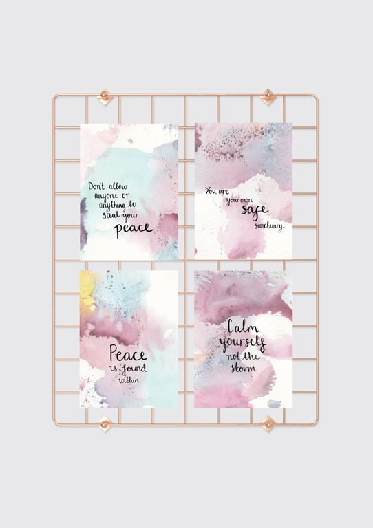 Super Seconds Peace Within Postcard Set 308