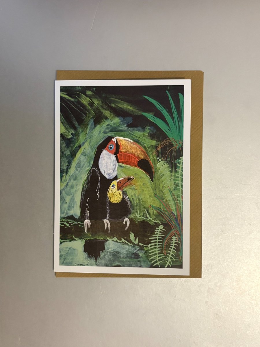 Toucans A5 Greeting Cards 