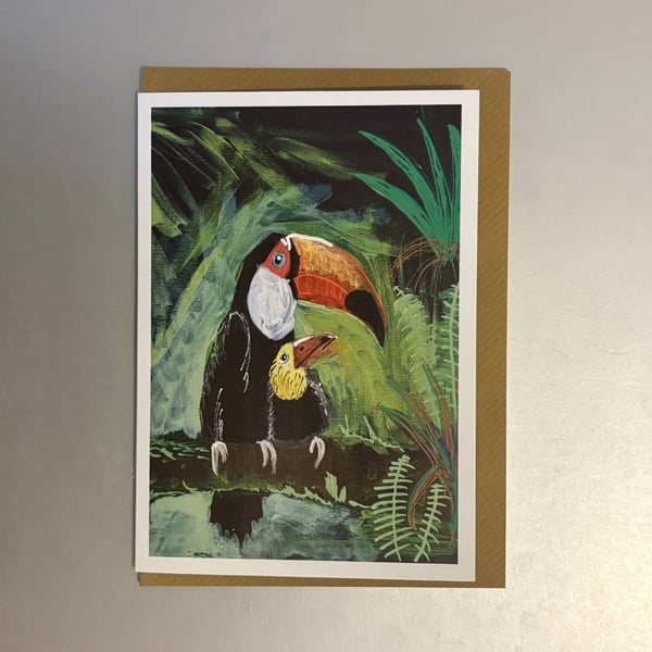 Toucans A5 Greeting Cards 