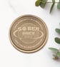 So Proud Sobriety Coin - Globe: Custom Sobriety Token, Sober Milestone