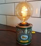 We are Golden - Upcycled dimmable golden syrup bedside lamp or night light