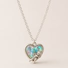 Memorial ashes pendant 