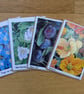 Oil print greetings card 