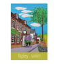Ripley Surrey travel poster print by Susie West - Image 4