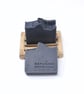 Charcoal Soap. Naturall Exfoliating Artisan Soap with Charcoal and Poppy Seeds