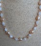 Freshwater Pearl and Swarovski Necklace - Image 3