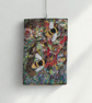 Textile nature art - bees - eco gift - wall hanging - ready to hang - Image 4