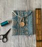 Embroidered Button Purse Pouch  - Image 4
