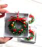 Gorgeous fused glass wreaths in gift box  - Image 2