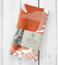 Red Kite Tea Towel Screen Printed Design Wall Art Hanger - Image 3