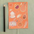 Cosy Autumn Sticker Sheet 