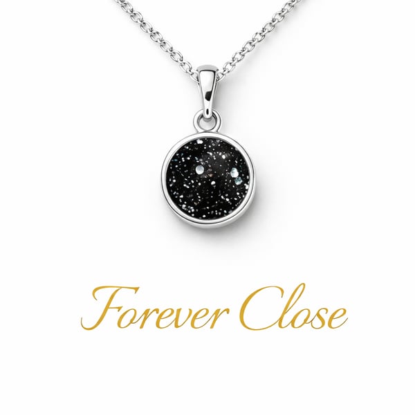 Memorial jewellery, "star in the night sky"