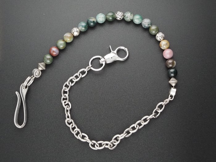 The Wayfarer, The key chain that converts to a bracelet and demi-key chain.