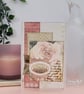 Vintage Rose Greeting Card - To Someone Very Special - Mixed Media Collage Card
