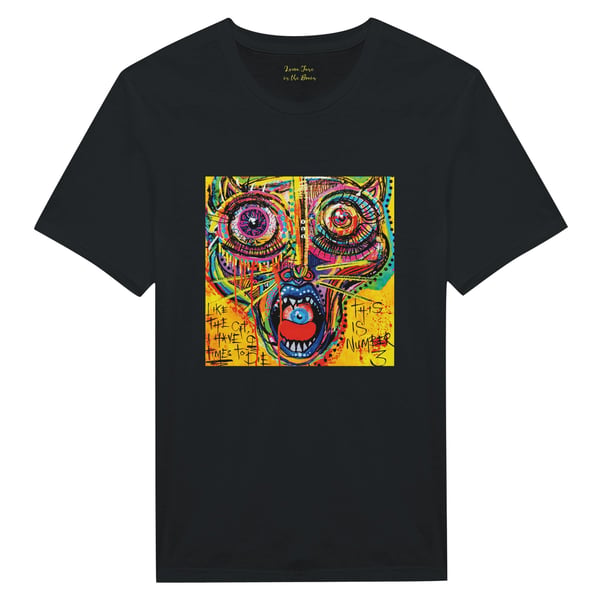 "9 Lives" T-Shirt by Laura Jane