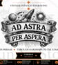 Ad Astra Per Aspera SVG Vintage Engraving Latin Quote (Digital Download)