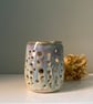 Handmade ceramic candle holder, ceramic luminary  - Image 10