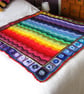 Crochet pattern. Afghan. Blanket. Crochet blanket Photo tutorial. PDF pattern. - Image 2