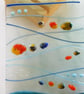 Fused Glass Tropical Fish Tealight Panel: Colorful Underwater Art - Image 5