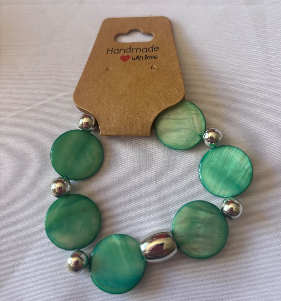 An attractive handmade bracelet
