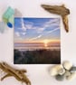 Sunset - printed greetings cards - Image 1