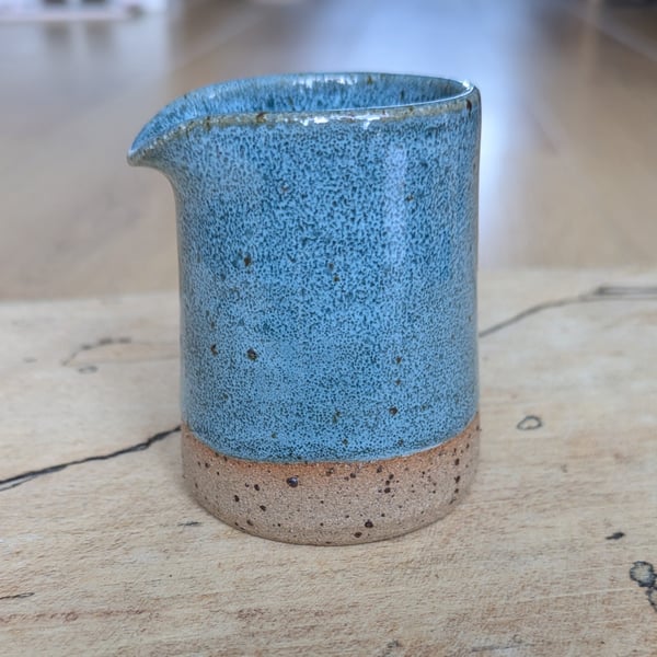 Diddy green speckled jug