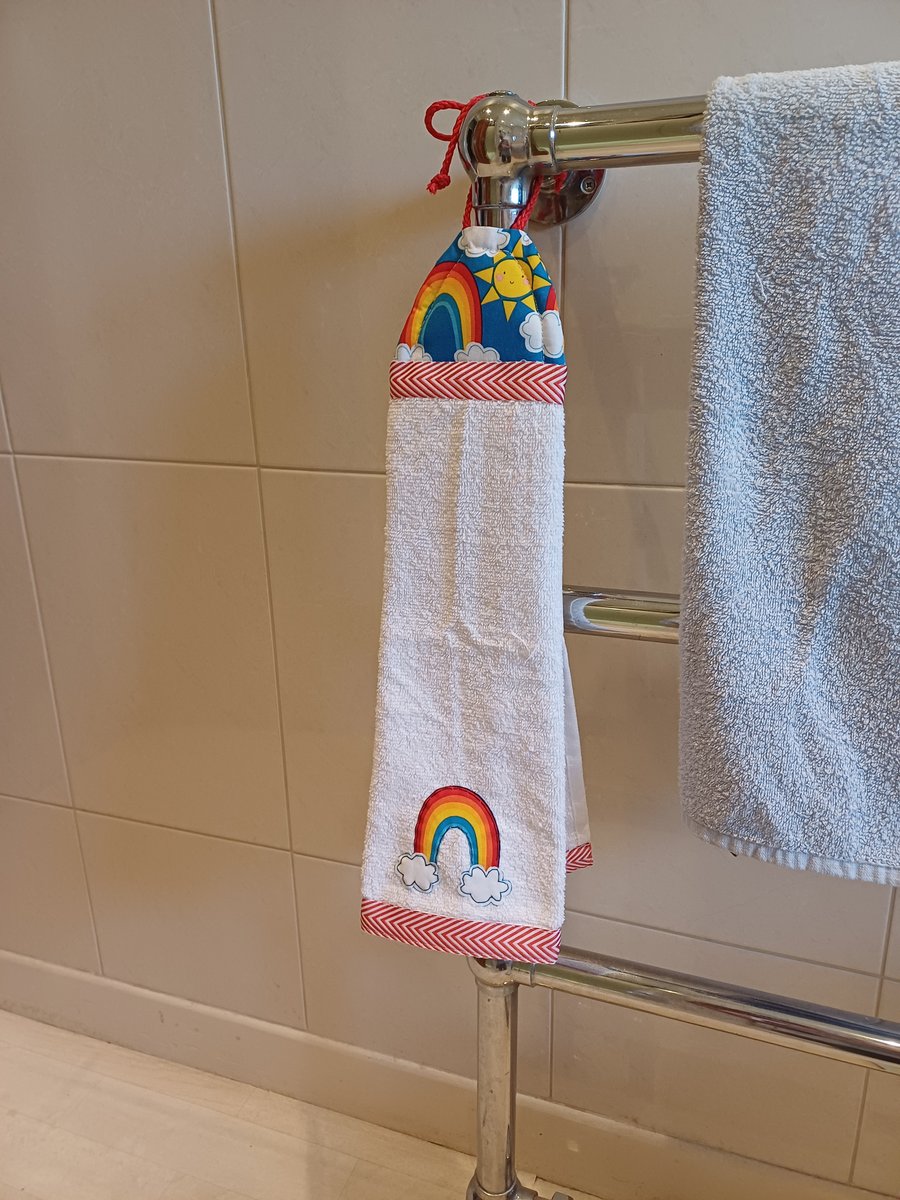 Rainbow hand towel shop