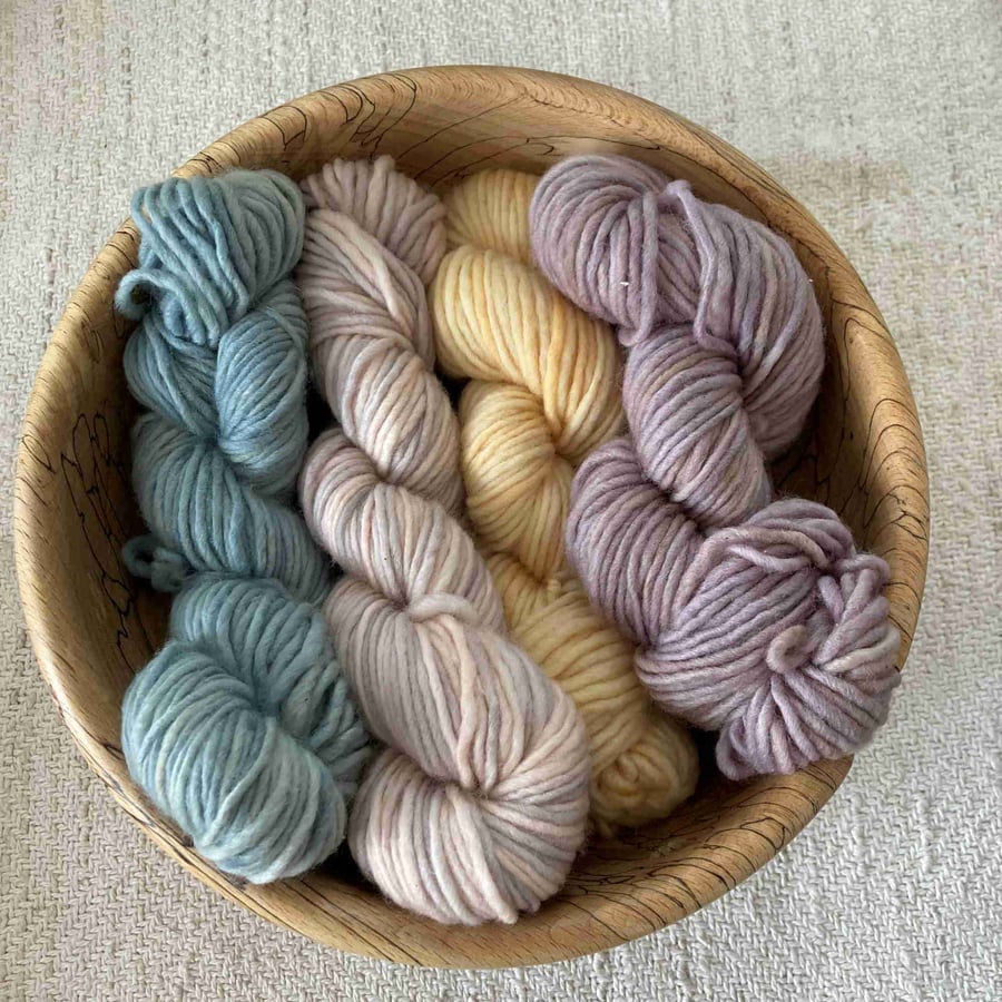 Plant Dyed SW Merino DK weight Single Ply DKSWS2
